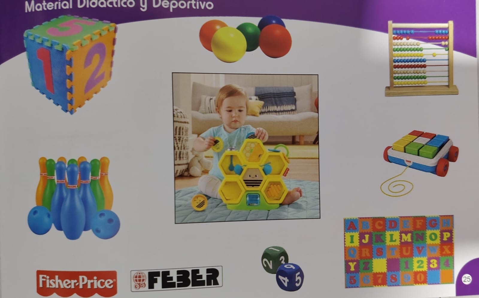 Material didáctico y deportivo